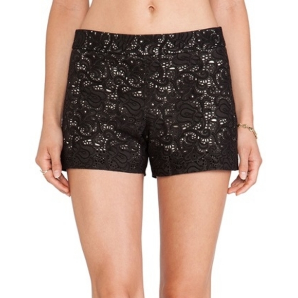Alice + Olivia Leather shorts - Picture 1 of 4